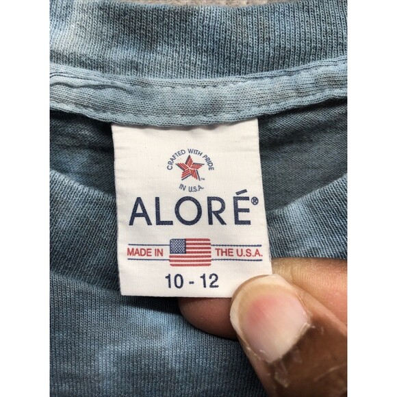 Alore Boys Tee Shirt Size 10-12 Blue Pirates Of The Caribbean - Picture 4 of 13